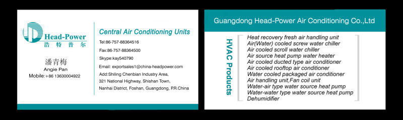 Cabinet Air Cooled Scroll Water Chiller Air Cooler Stand