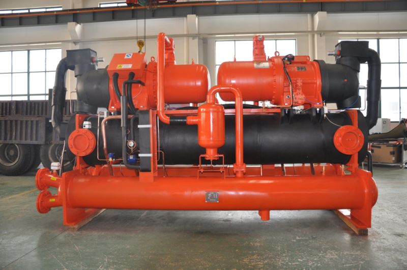 290kw Water Chiller with -15 Degc Temperature for Hydraulic Oil Cooling