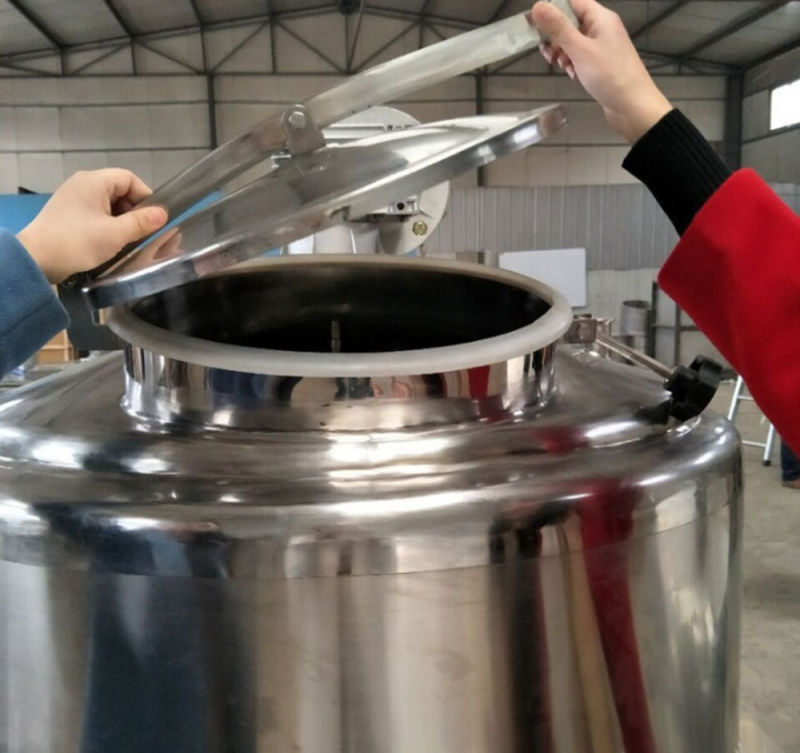 Milk Tank Vertical Milk Cooling Tank Milk Cooler Fermentation Tank