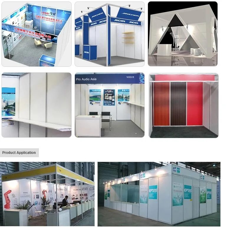 3X3 M Size Open Two Side China MDF Standard Modular Trade Show Display Exhibition Booth Stands