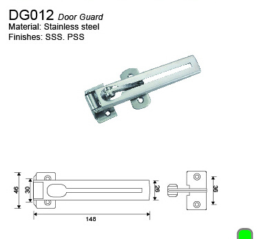 Zinc Alloy Door Safety Guard / Door Guard, Door Security Chain