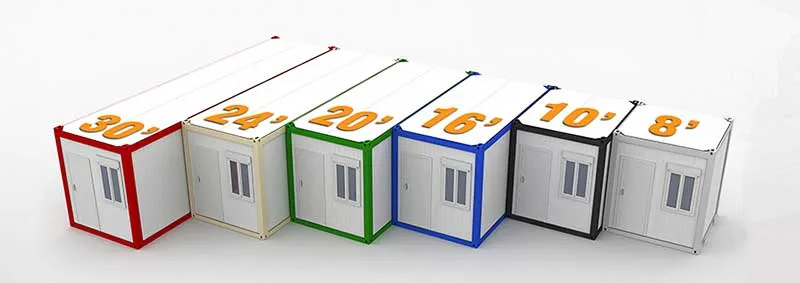 Thermal Insulation Material Customized Prefab Container House for Guard House