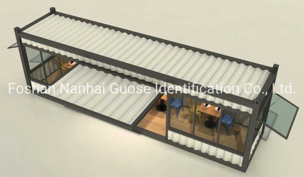 Guose Outdoor Prefab Coffee Shop Booth Fast Food Kiosk for Sale
