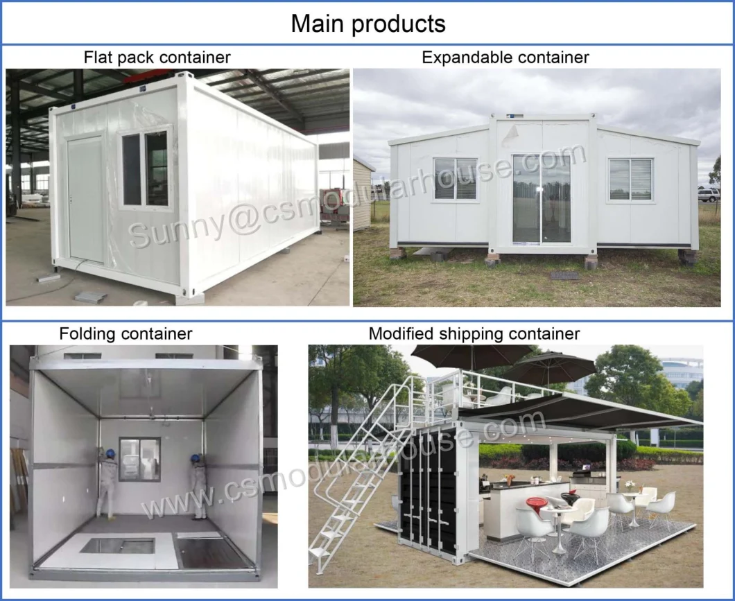 Container Hosue as Class Room/Hotel Modular House, Dormitory Prefab House/Workers Container House