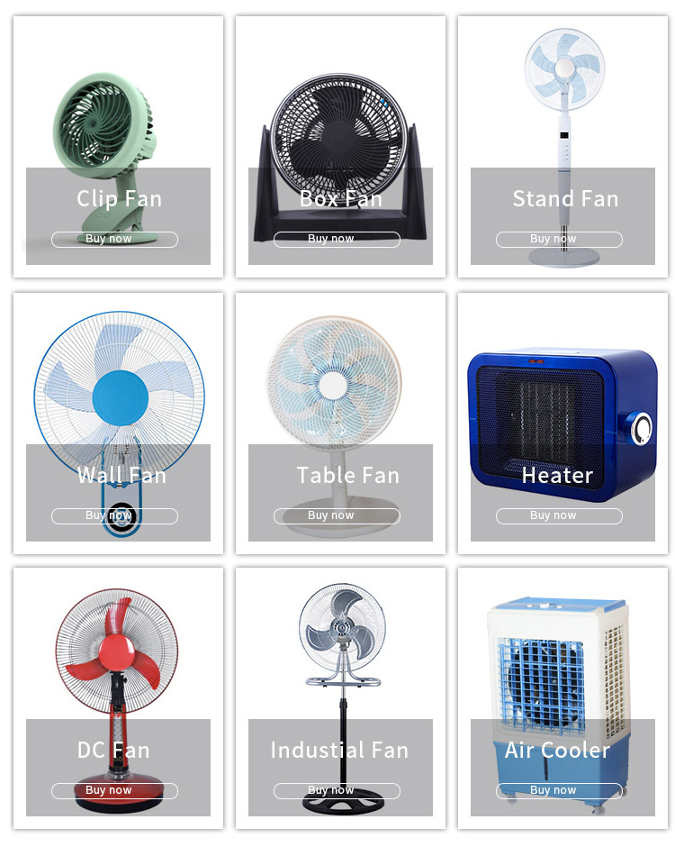 Two- Speed Oscillating Personal Mini Electric Table Fan Stand Fan