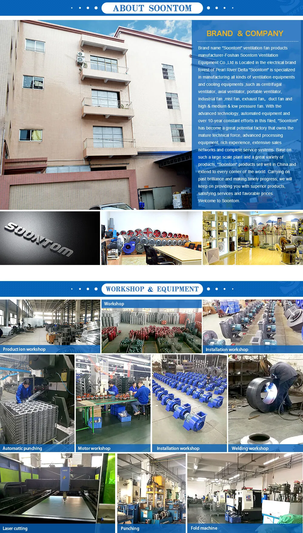 Industrial Centrfigual Blower Ventilation Fan Industrial Exhaust Fan