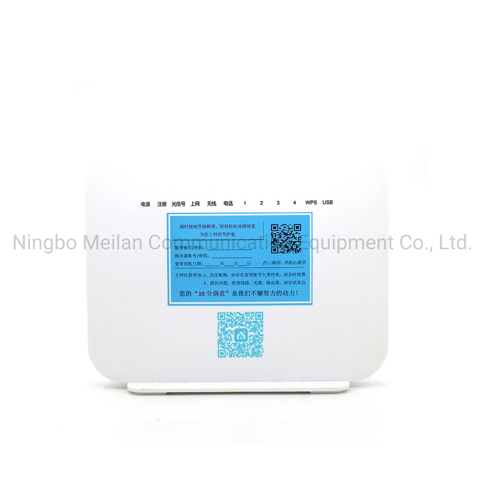 Fiber Optic Equipment Modem Xpon FTTH Ont ONU Gpon