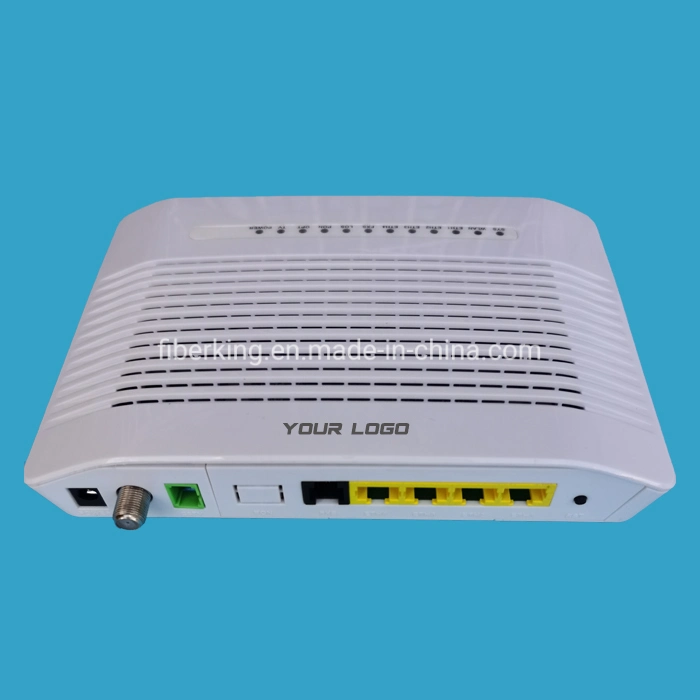 OEM Gpon Ont ONU Zc-G460W 4fe+1tel+CATV+WiFi