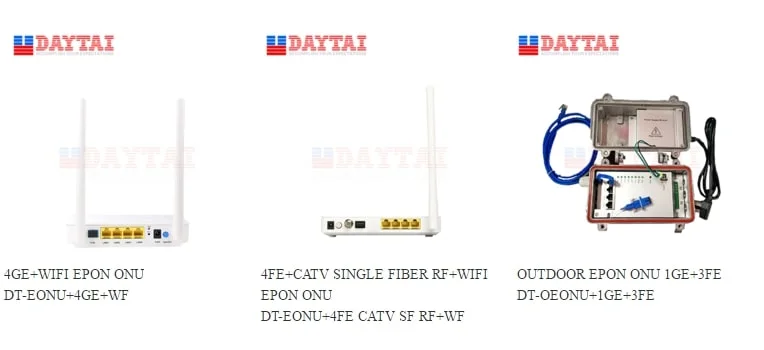 FTTH/Ftto 4ge Epon ONU IPTV ONU with WiFi