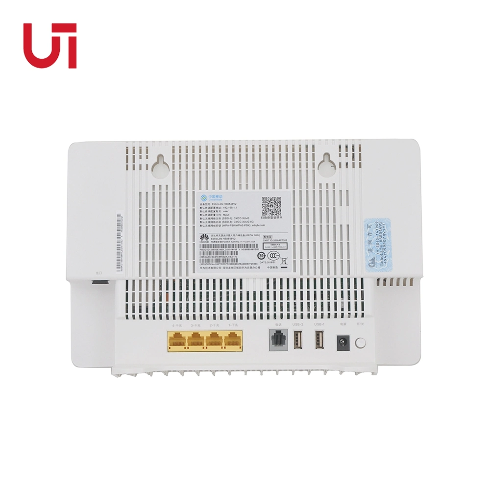 New Model WiFi Gpon ONU Ont HS8546V HS8546V2 with English Version HS8645V 4ge 2.4G 5g WiFi ONU Gpon Dualband Gpon ONU