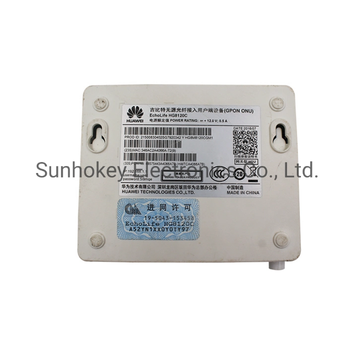 Huawei Gpon Ont Modem FTTH Fiber Optic ONU Hg8120c