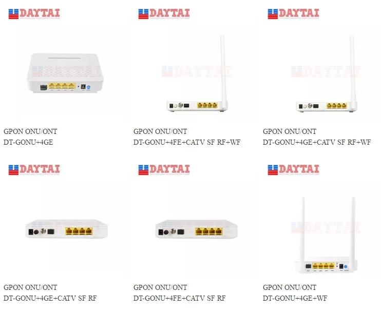 1ge FTTH 802.11AC WiFi Router Gpon ONU with WiFi