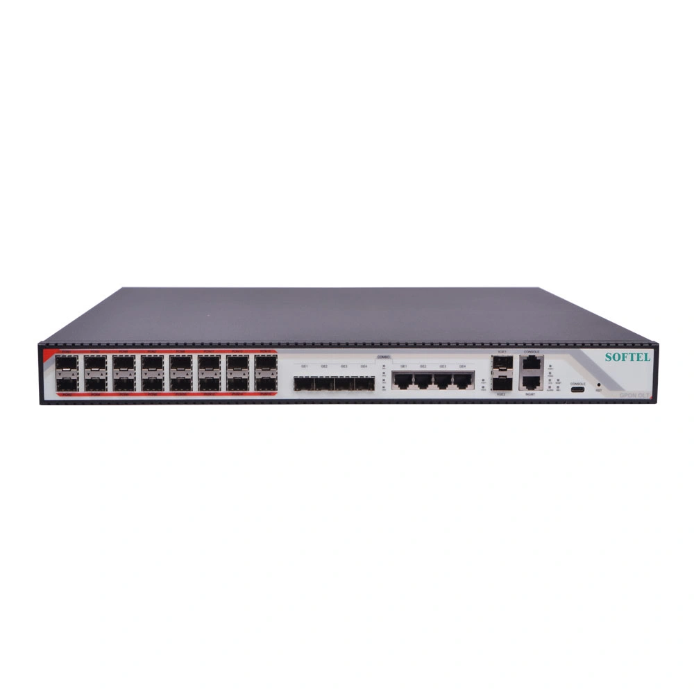 Gpon 16 SFP Ports 16pon Ports Gpon Olt with 16 Gpon SFP Compatible with Huawei Zte ONU