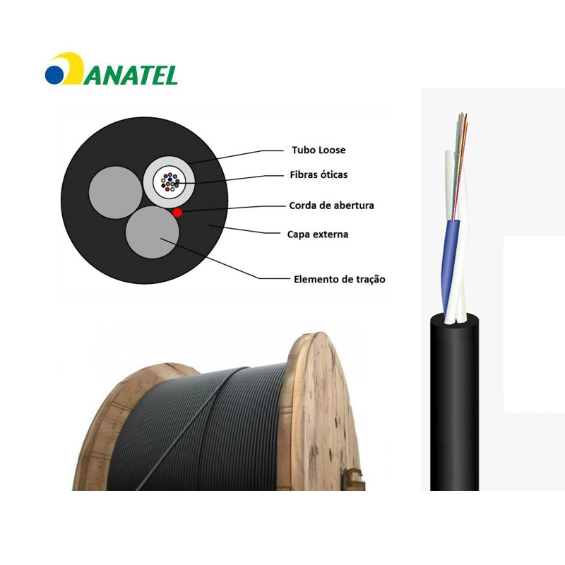 ONU OLT CABO OPTICO CFOA-SM-ASU-80-012 Fiber Optic Cable