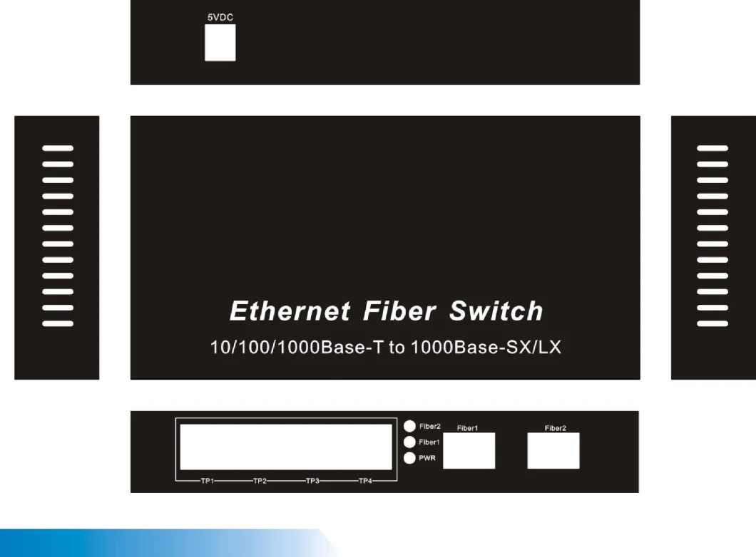 4 Ports RJ45 & 2 Ports SFP Ethernet Switch