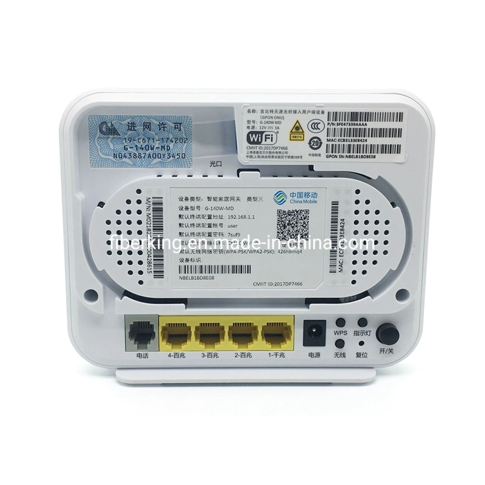 Alcatel Lucent  G-140W-MD Ont FTTH ONU Gpon Modem Router