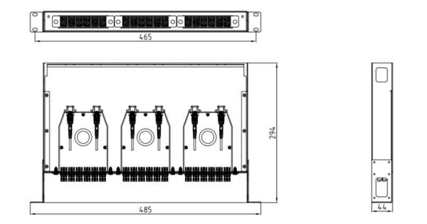 Hanxin 19 Years Fiber Optic Equipment Manufactory ONU FTTH Box 16 ODF