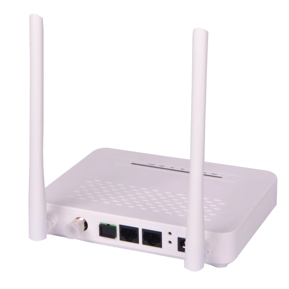 Gpon Ont WiFi Ont 1ge+1fe+WiFi+CATV Gpon ONU