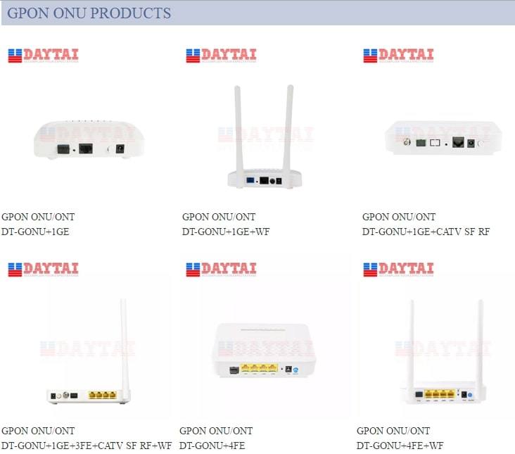 1ge ONU WiFi CATV Gpon ONU with WiFi