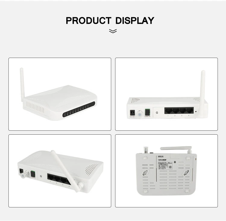 Network Cable Box 4 Fe Epon CATV Port with WiFi ONU