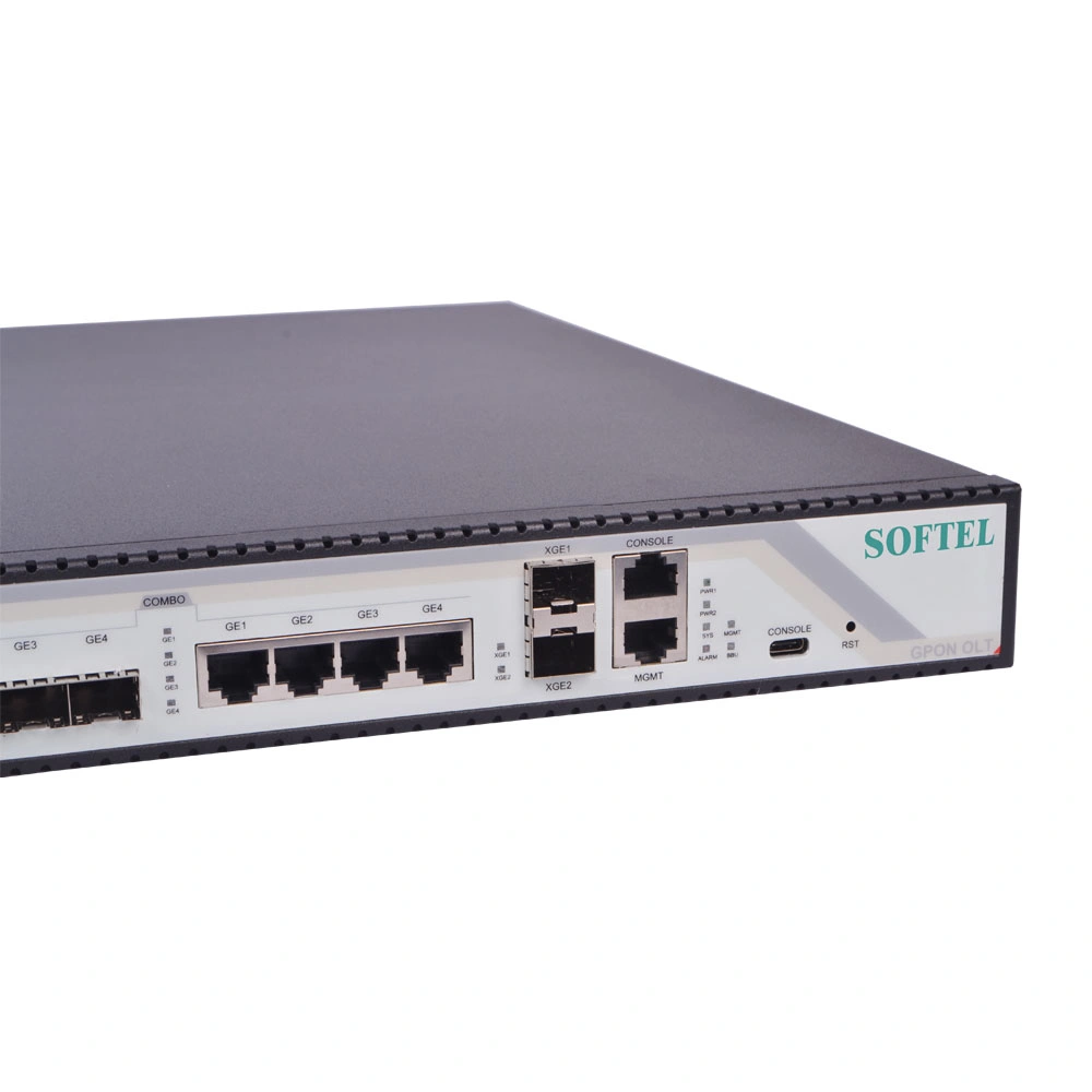 Gpon 16 SFP Ports 16pon Ports Gpon Olt with 16 Gpon SFP Compatible with Huawei Zte ONU