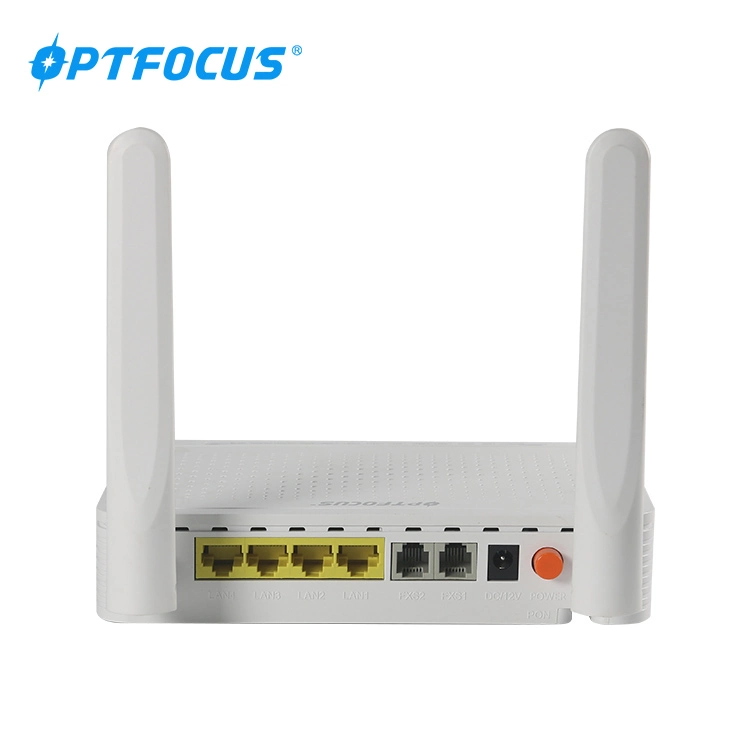 4ge Ethernet Ports with  WiFi (2.4G+5G) USB 2*VoIP Dual Mode ONU