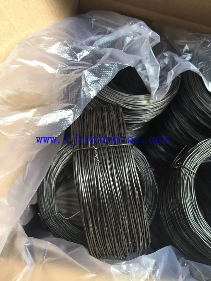 6X1.25mm/6X1.2mm/7X1.2mm Alambre Recocido/Twisted Wire/Black Annealed Wire/Tie Wire/Binding Wire/Wires