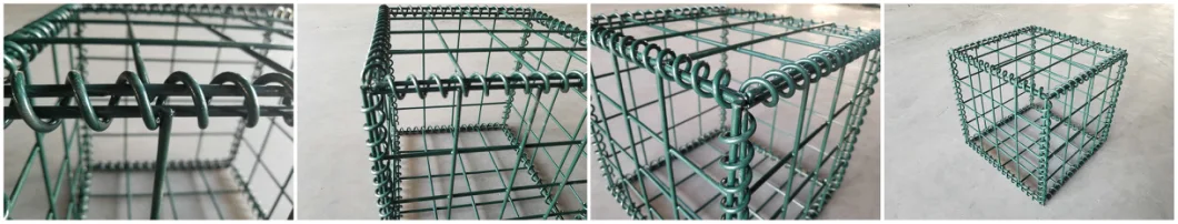 Hot Sale High Relibility Gabion Retaining Wall by Galvanized Iron Welded Wire Mesh