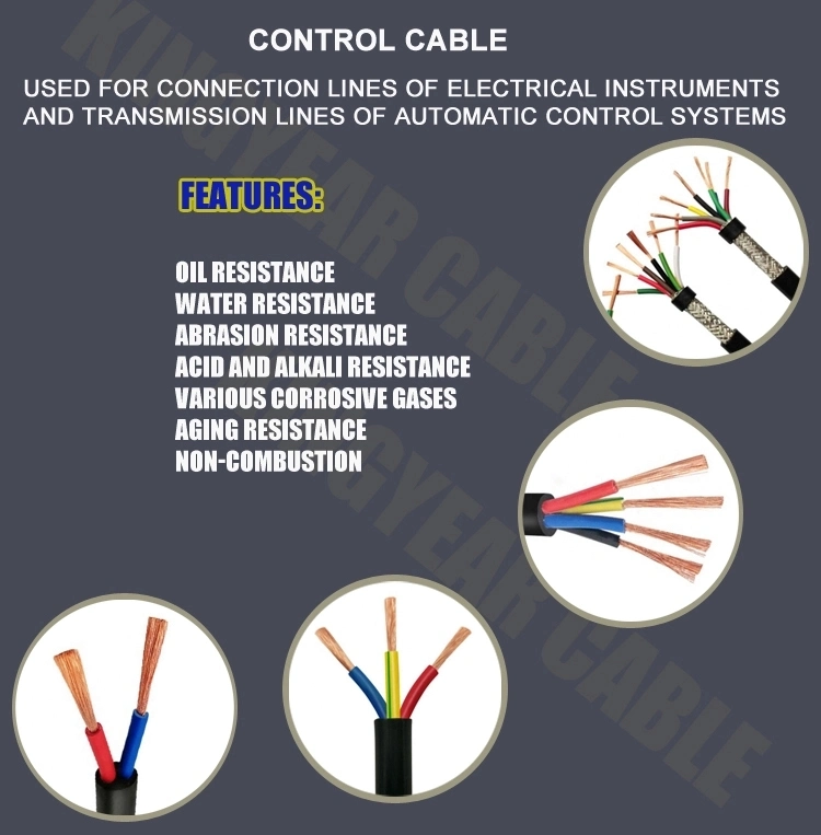 Customized Flat Electric Wires Multi-Core 2.5mm Twin Cable PVC Coated Cables Flexible Wire