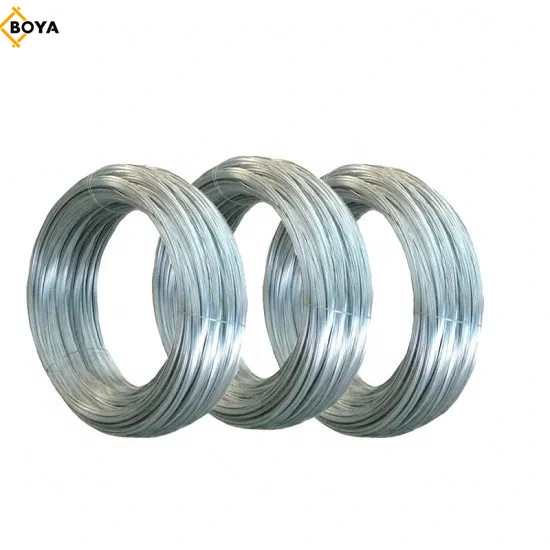 Bwg22 High Quality Electro Galvanized Steel Iron Wire From Tianjin Factory