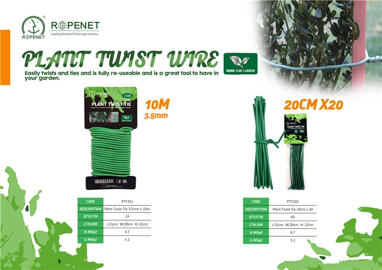 Garden Wire Green PVC Coated with Competitive Price