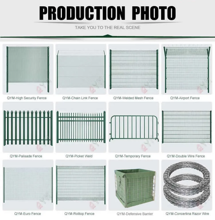 Welded Wire Mesh Temporary Fencing Outdoor Removable Galvanized Temporary Fencing