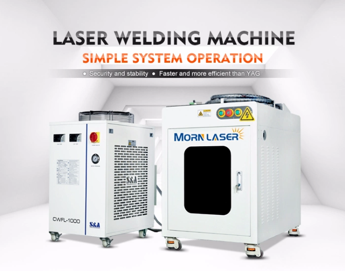 with Wire Feed High Quality 500W Handheld Fiber Laser Welding Machine for Iron Aluminum Copper Brass