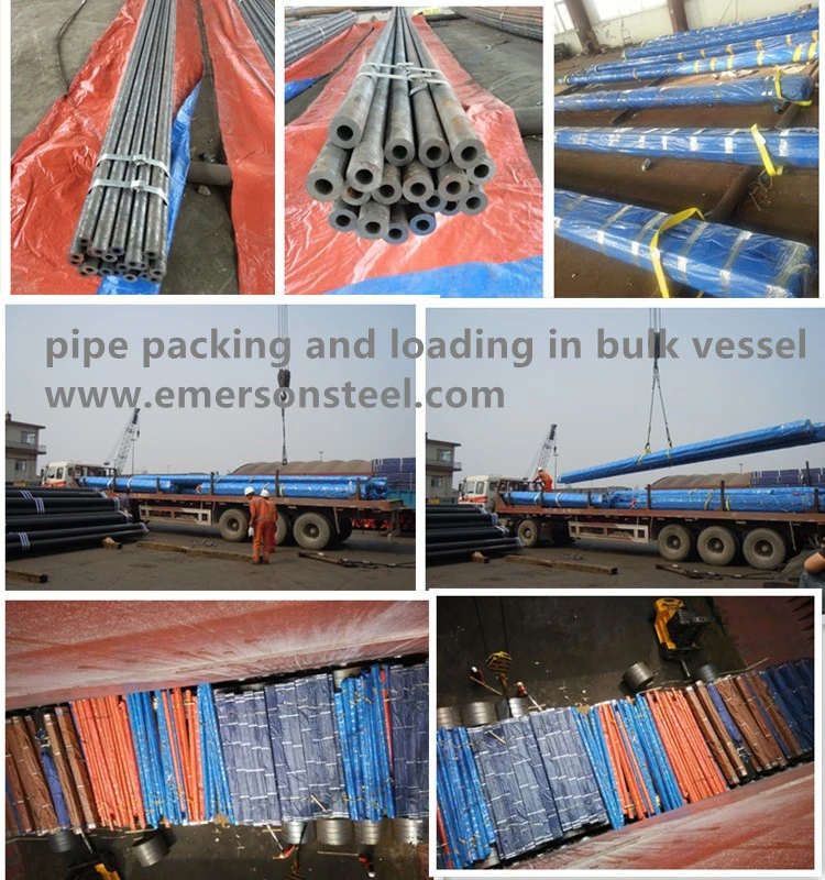 Mild Steel Annealed Black Iron Round Pipe / Tube Extruded Steel Tube, Black Round Tube