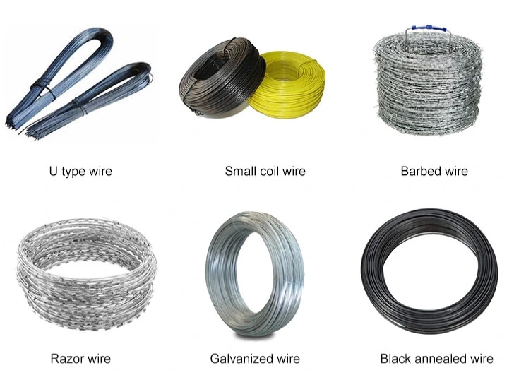 Electrical Galvanized or PVC Coated Straight Cut Iron Wire Alambre for Building and Construction