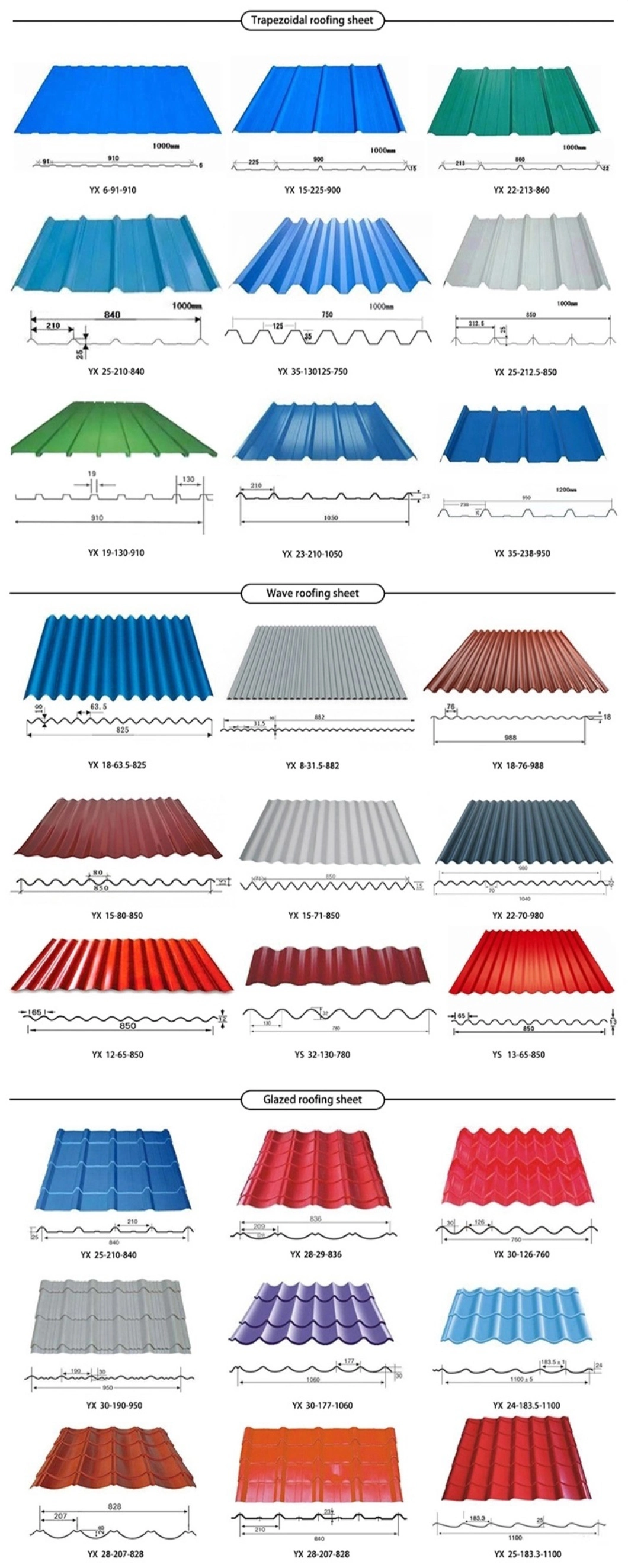 20 Gauge Gi Galvanized ASTM Metal Bwg28/32/34 Roof Sheet