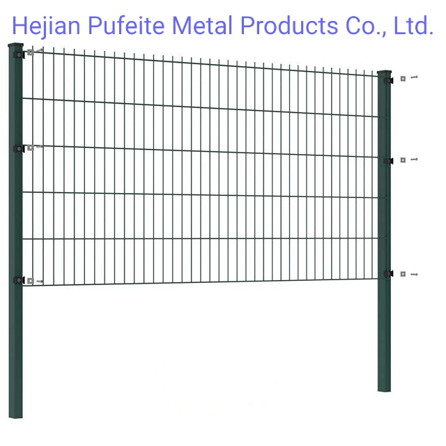 Heavy Duty Perimeter Fencing Twin Wire Fencing 656 Twin Wire Sport Fencing