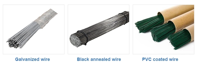 Electrical Galvanized or PVC Coated Straight Cut Iron Wire Alambre for Building and Construction