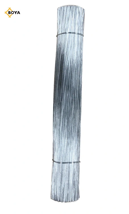 Eletrical Galvanized or PVC Coated Cut Straight Binding Iron Wire for Building and Construction