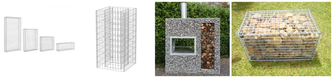 Hot Sale High Relibility Gabion Retaining Wall by Galvanized Iron Welded Wire Mesh