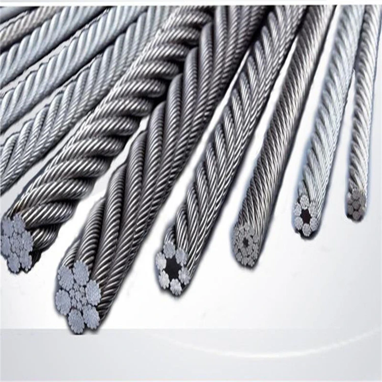 1X19 7X7 7X19 Steel Rope Multi Stranded Steel Wire Rope, Wire Rope, Galvanized Steel Wire Rope