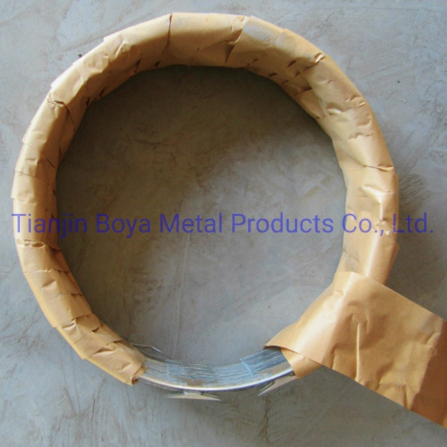 Manufacturer Bto-22 Galvanized Military Concertina Razor Wire/Electro Galvanized Barbed Wire Hot Sale for Fence