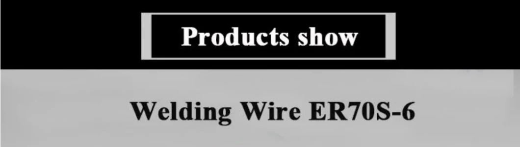 Er70s-6 Welding Wire Sg2 Solid Solder Wire G3si1 Welding Product with 1.6mm 250kg/Pail