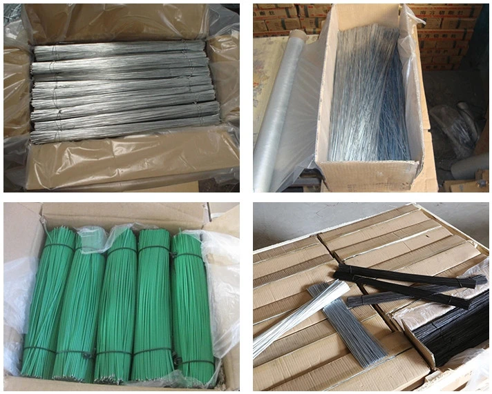 Eletrical Galvanized or PVC Coated Cut Straight Binding Iron Wire for Building and Construction