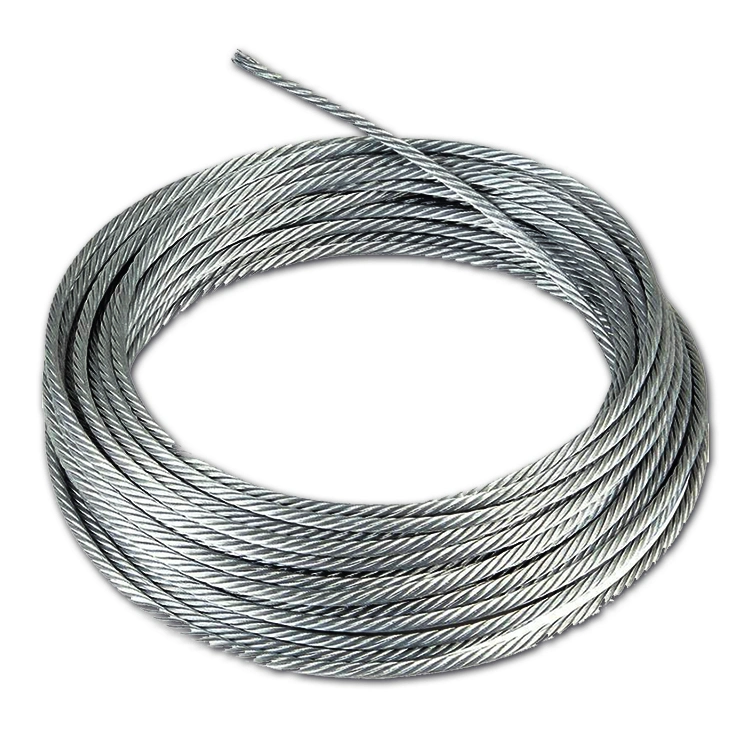 Various Diameter Galvanized Steel Wire Cable Rope 3mm 4mm 5mm