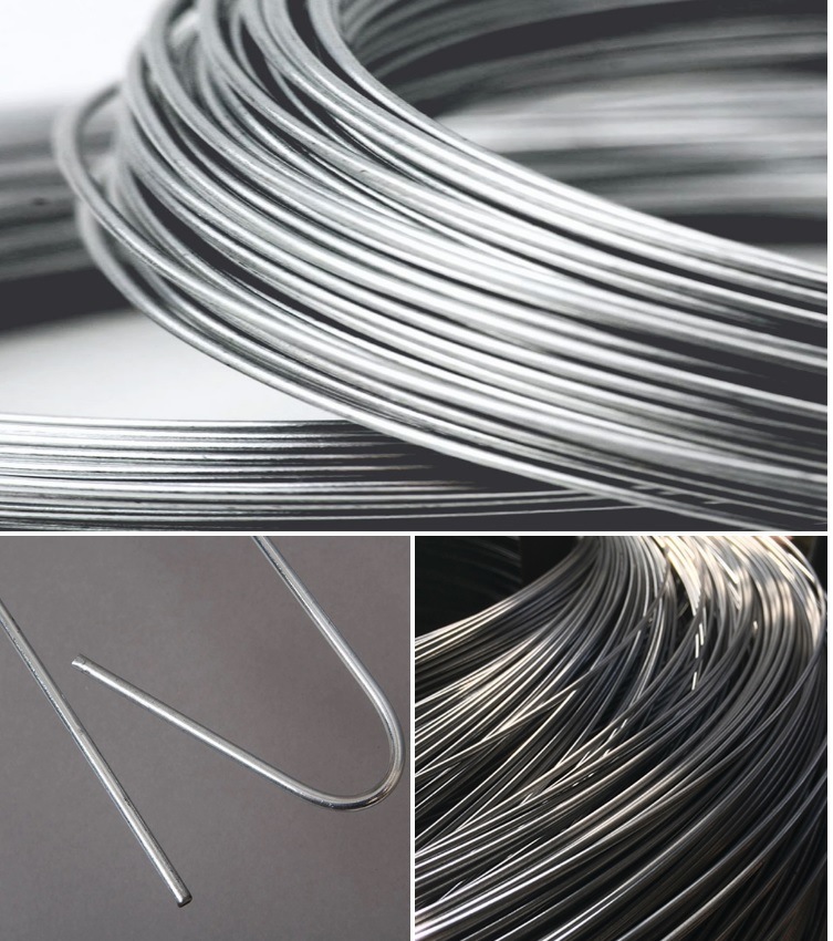 340-550MPa Low Carbon Steel Hot DIP Gi Wire