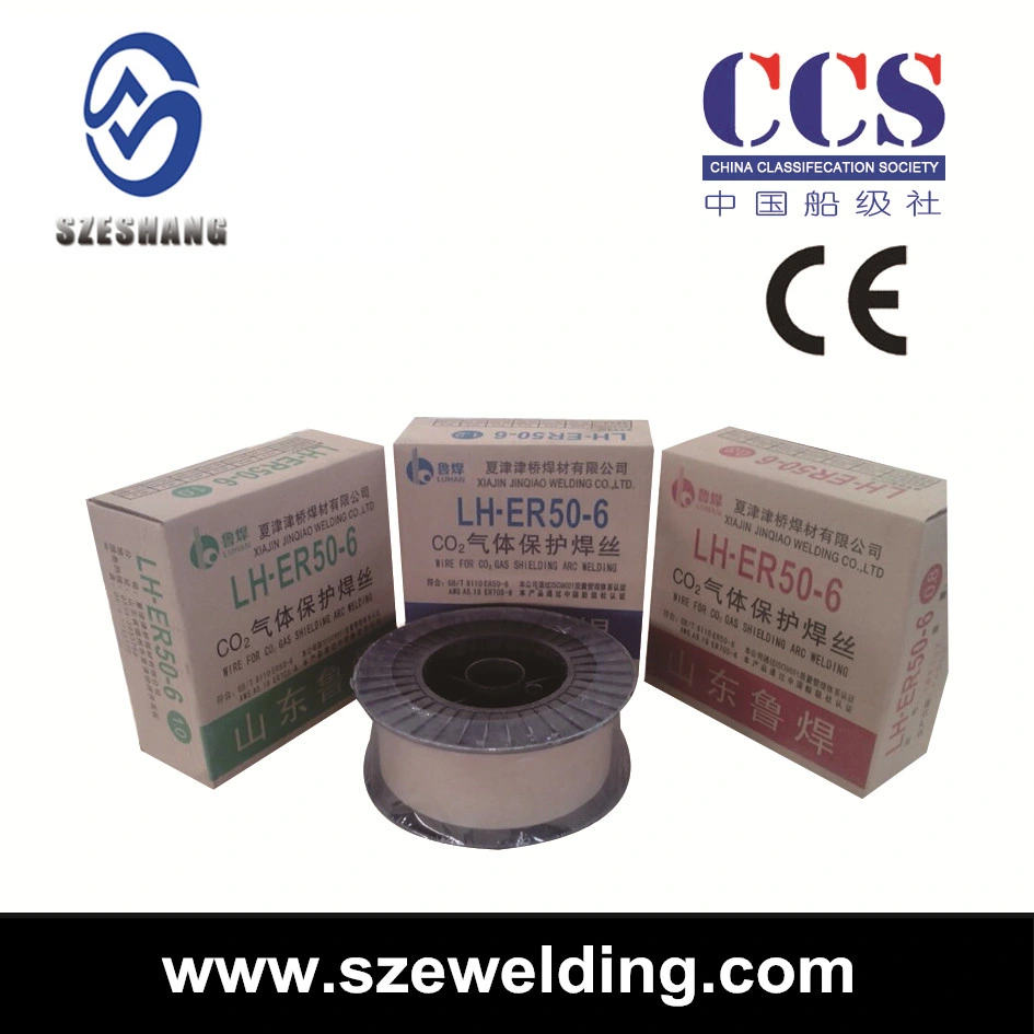 CO2 Gas Shield Arc Welding Wire Er70s-6 Copper Coated Welding Wire Solid Sg2 Welding Wire