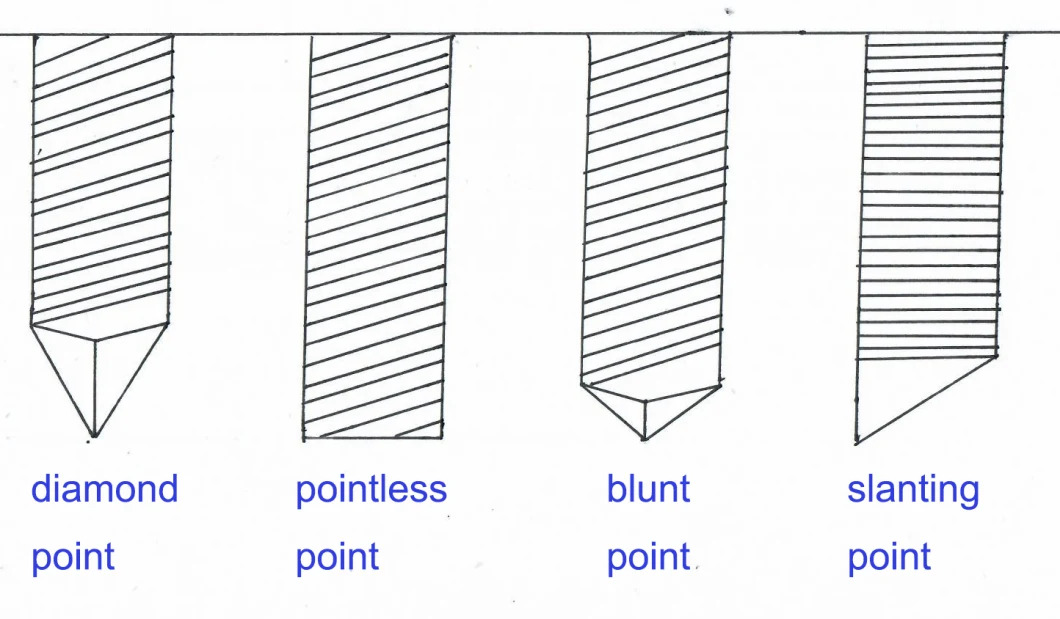 High Performance Diamond Point Iron Wire Coil Nails From China Dezhou