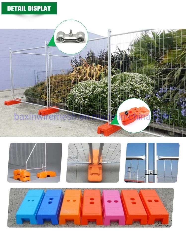 Austrilia Hot Dipped Galvanized Wire Mesh Portable Temporary Fence