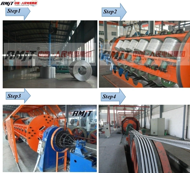 Stay Wire Guy Wire Galvanized Steel Wire Ehs / Gi Wire